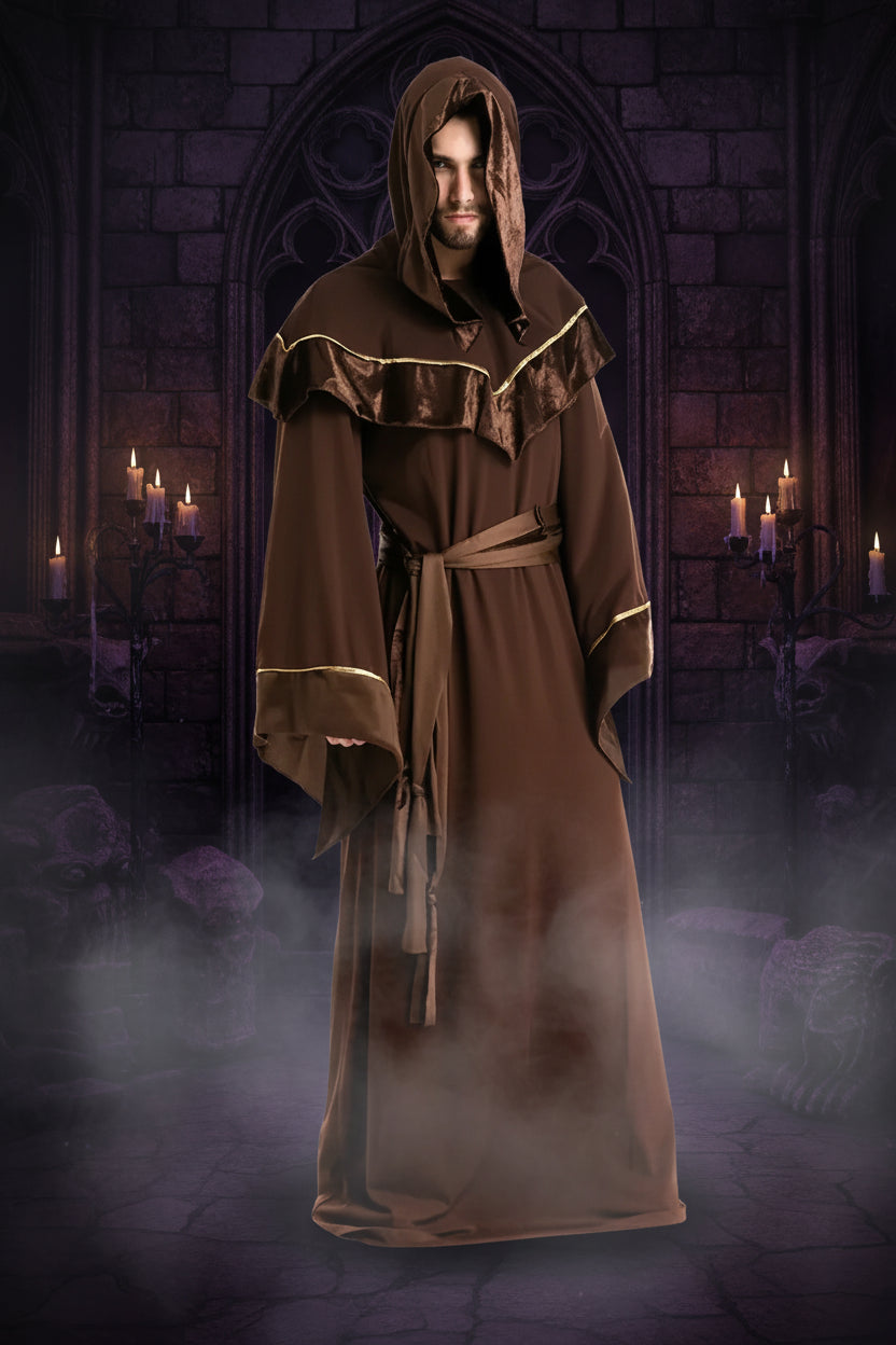 Adult Wizard Costume - Sorceress Sanctuary Picture color / M-Picture color / L-Picture color / XL-Picture color / XXL