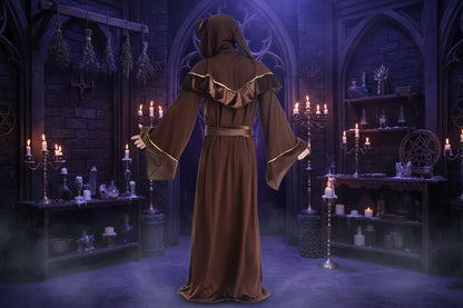 Adult Wizard Costume - Sorceress Sanctuary Picture color / M-Picture color / L-Picture color / XL-Picture color / XXL