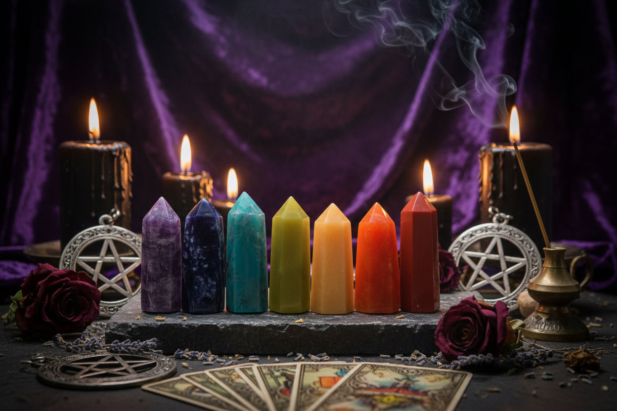 Agate Crystal Set - Sorceress Sanctuary A-B-C