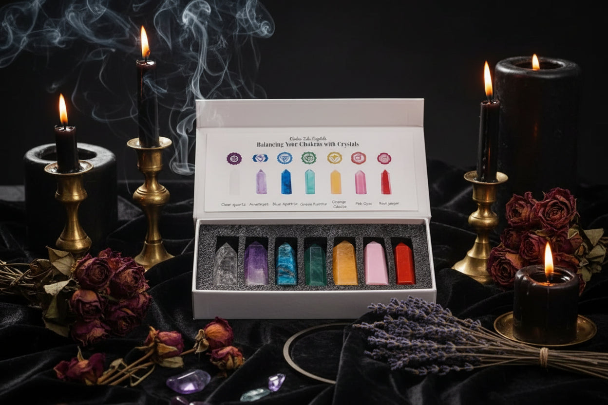 Agate Crystal Set - Sorceress Sanctuary A-B-C