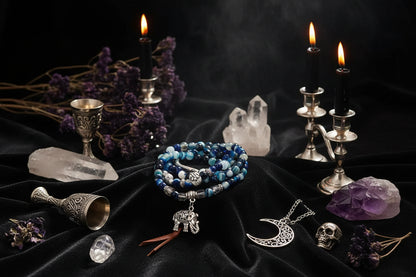 Agate Elephant Bracelet - Sorceress Sanctuary Pictured