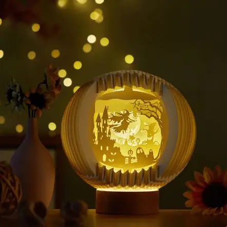 Spooky Shadow Lamp