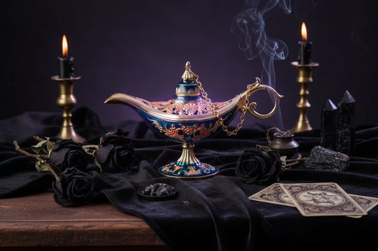 Aladdin's Lamp - Sorceress Sanctuary Red-Blue