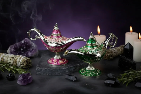 Aladdin's Lamp - Sorceress Sanctuary Red-Blue