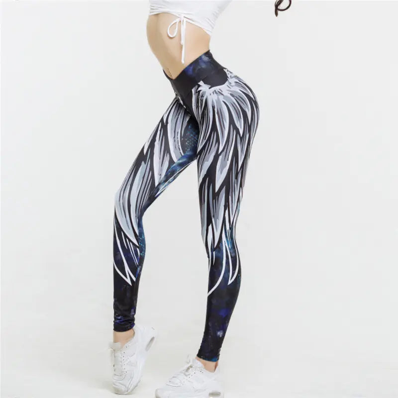 Angel Wings Leggings Sorceress Sanctuary