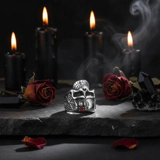 Antique Skeleton Ring - Sorceress Sanctuary