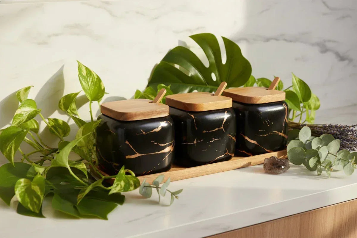 Apothecary Jars - Sorceress Sanctuary Black / Suit-Black / Single-White / Single-Green / Suit-Green / Single