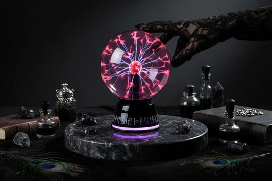 Arcane Lightning Orb - Sorceress Sanctuary Red light / 3in-Red light / 4in-Red light / 5in-Red light / 6in-Red light / 8in