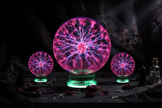 Arcane Lightning Orb - Sorceress Sanctuary Red light / 3in-Red light / 4in-Red light / 5in-Red light / 6in-Red light / 8in