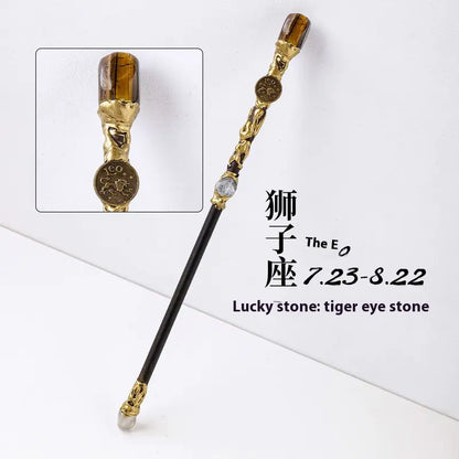 Zodiac Crystal Magic Wand