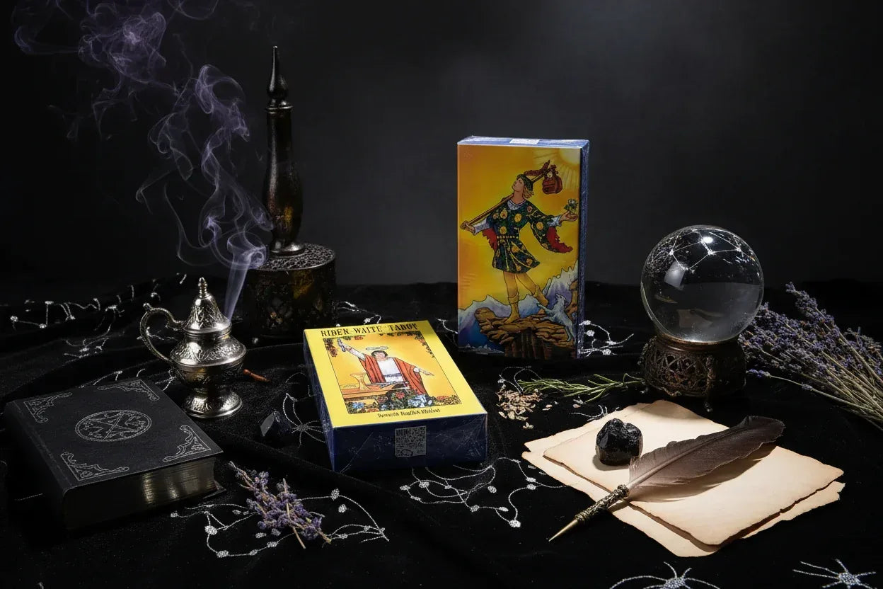 Bilingual Tarot Cards - Sorceress Sanctuary Blue