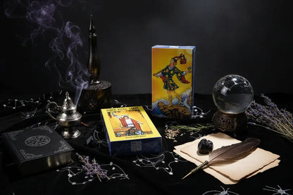 Bilingual Tarot Cards - Sorceress Sanctuary Blue