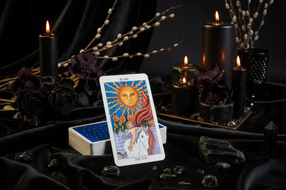 Bilingual Tarot Cards - Sorceress Sanctuary Blue