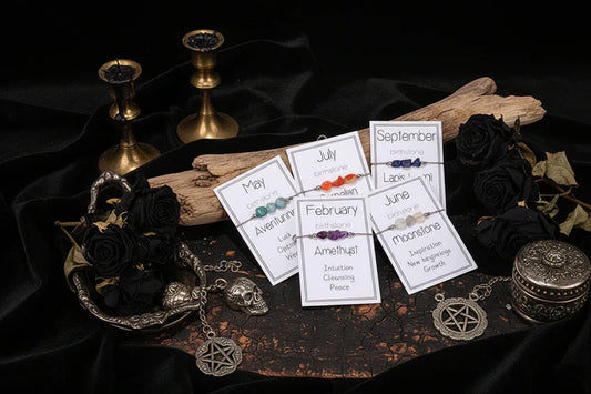 Birthstone Bracelet - Sorceress Sanctuary January-February-March-April-May
