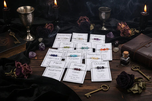 Birthstone Bracelet - Sorceress Sanctuary January-February-March-April-May