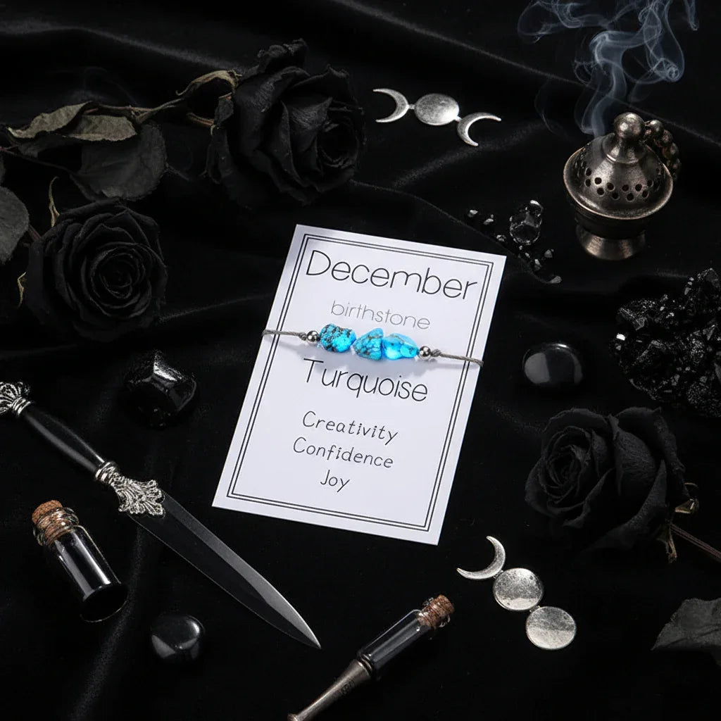 Birthstone Bracelet - Sorceress Sanctuary January-February-March-April-May