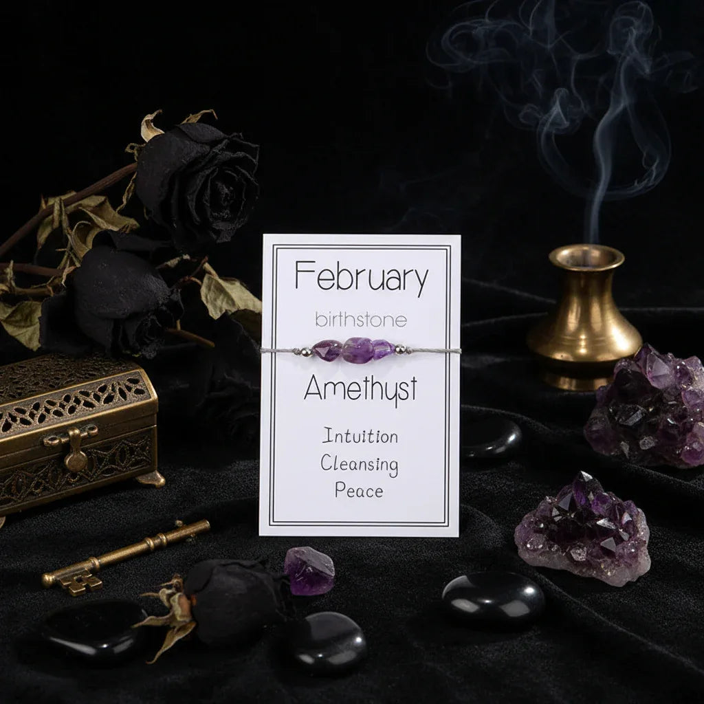 Birthstone Bracelet - Sorceress Sanctuary January-February-March-April-May