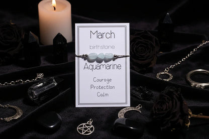 Birthstone Bracelet - Sorceress Sanctuary January-February-March-April-May
