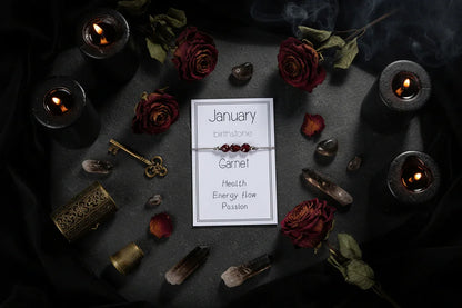 Birthstone Bracelet - Sorceress Sanctuary January-February-March-April-May