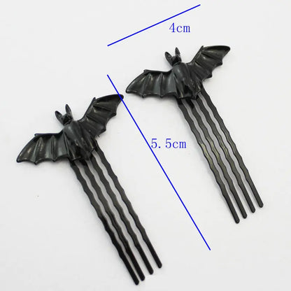 Black Bat Hairpin