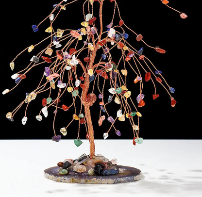 Natural Crystal Tree |  Amethyst Base Sorceress Sanctuary