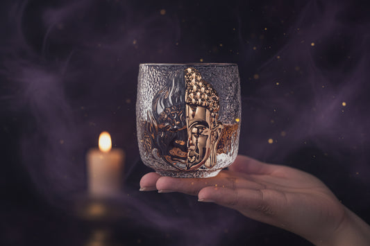 Buddha Devil Goblet - Sorceress Sanctuary Transparent-Frosted-Golden