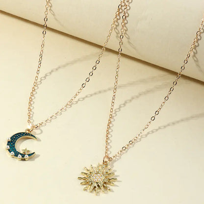 Sun & Moon Necklace