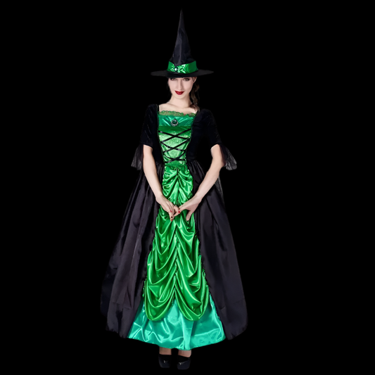 Green Witch Dress