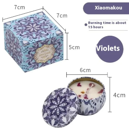 Floral Scented Candle Sorceress Sanctuary