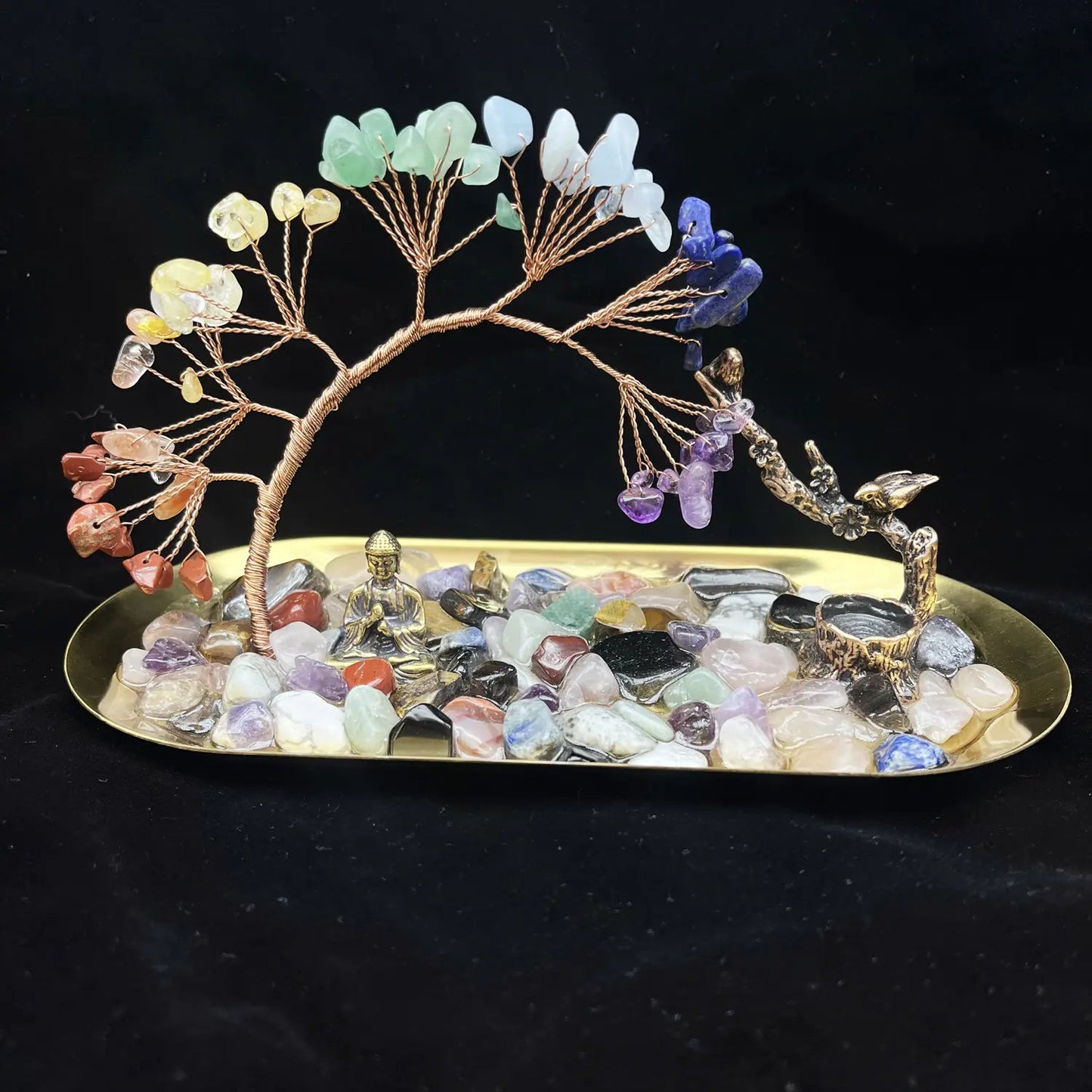 Crystal Lucky Tree | Incense Holder Sorceress Sanctuary