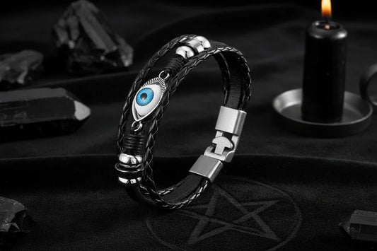 Multi-Layer Evil Eye Bracelet Sorceress Sanctuary