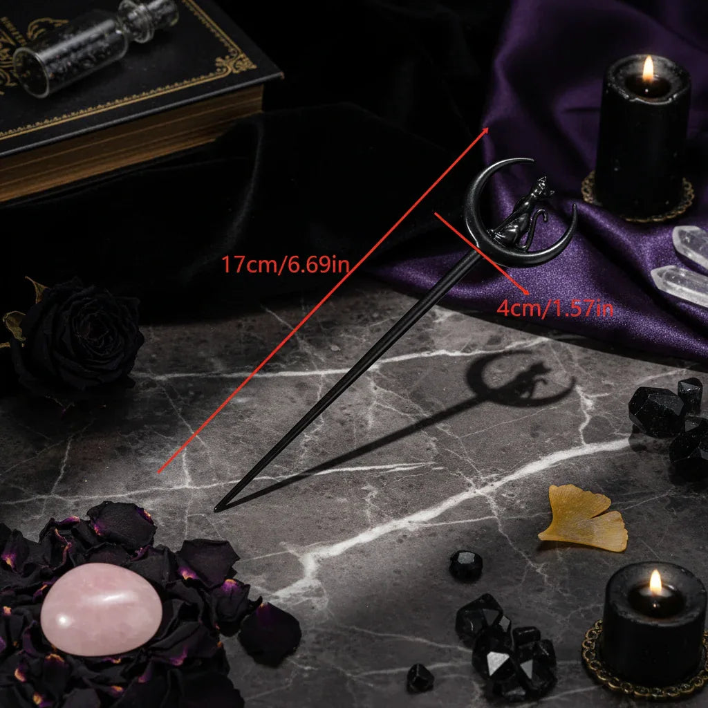 Cat Moon Wand - Sorceress Sanctuary Default Title