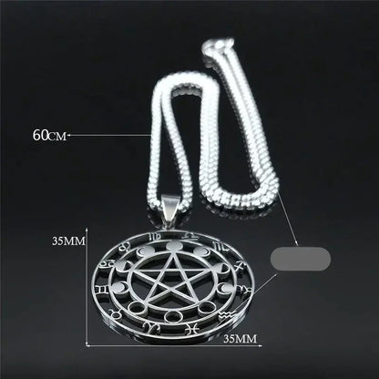 Celestial Necklace - Sorceress Sanctuary Silver 60cm-Gold 60cm-Black 60cm