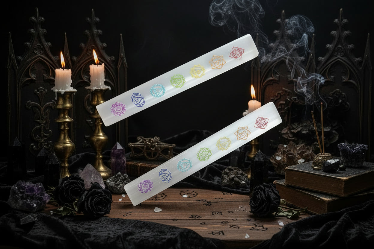 Chakra Energy Stick - Sorceress Sanctuary Crystal Plaster Strip / 18X3X15CM-Crystal Plaster Strip / 23X4X12CM