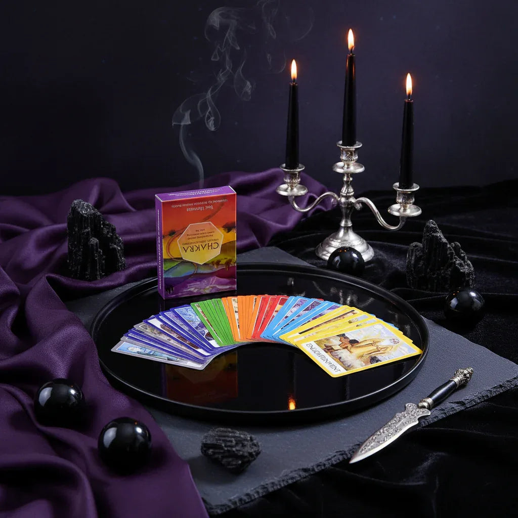 Chakra Wisdom Oracle Cards - Sorceress Sanctuary Chakra