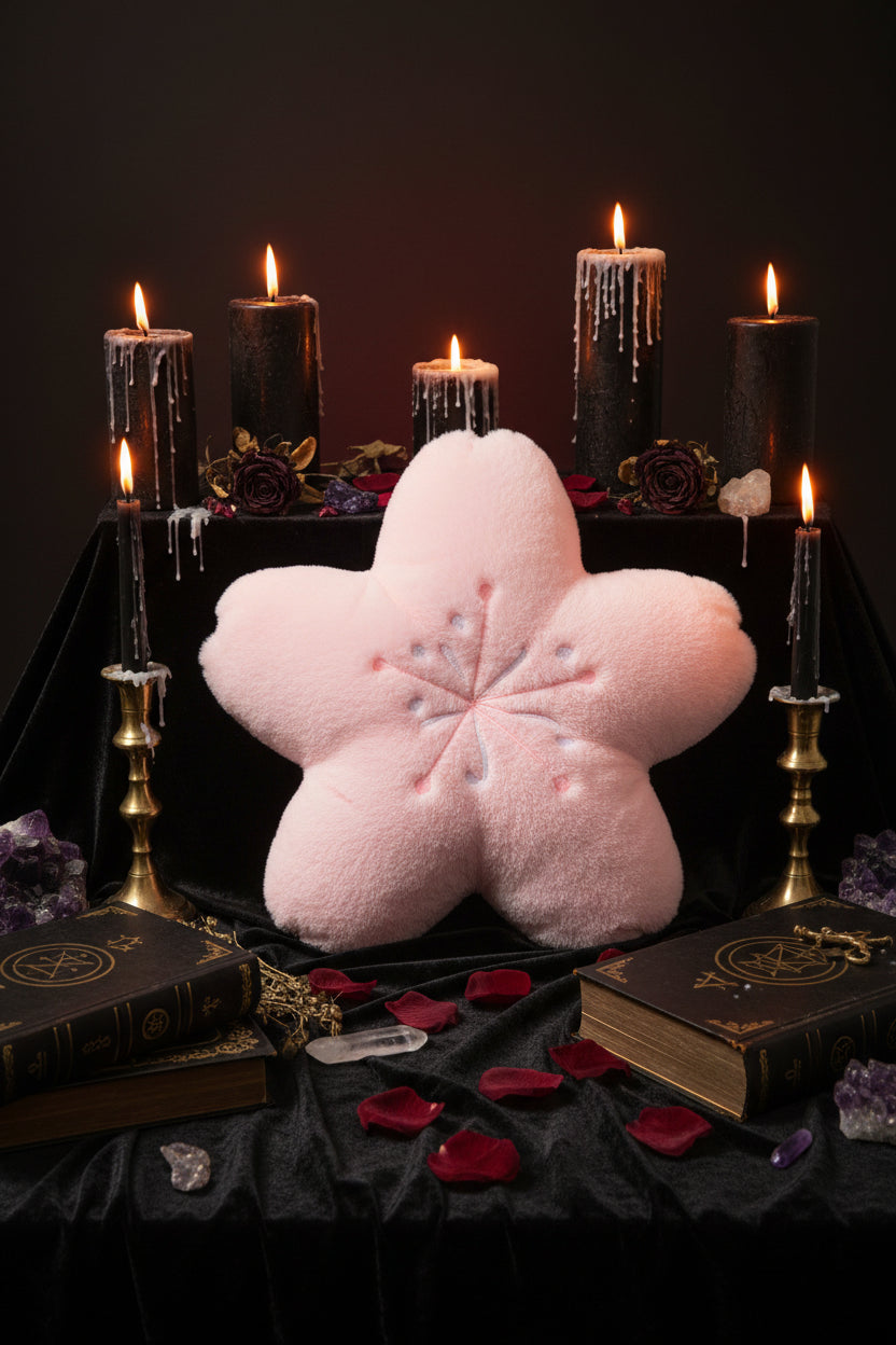 Sakura Cherry Blossom Plushie Pillow (One Piece) Sorceress Sanctuary