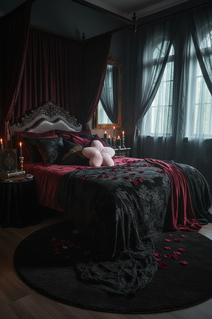 Cherry Blossom Pillow Sorceress Sanctuary