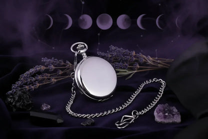 Classic Pocket Watch - Sorceress Sanctuary Silver-Gold-Black-Bronze