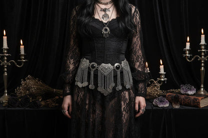 Coin Waist Chain - Sorceress Sanctuary blue-black