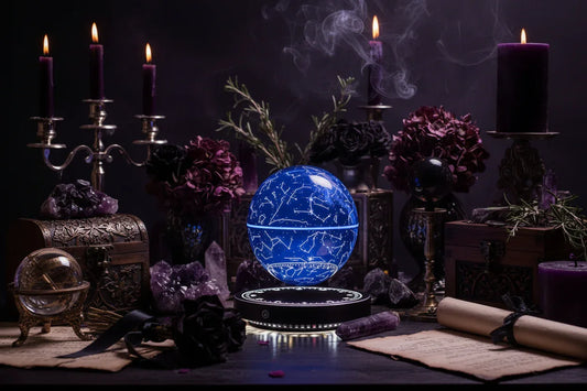 Constellation Moon Lamp - Sorceress Sanctuary Black (USB)