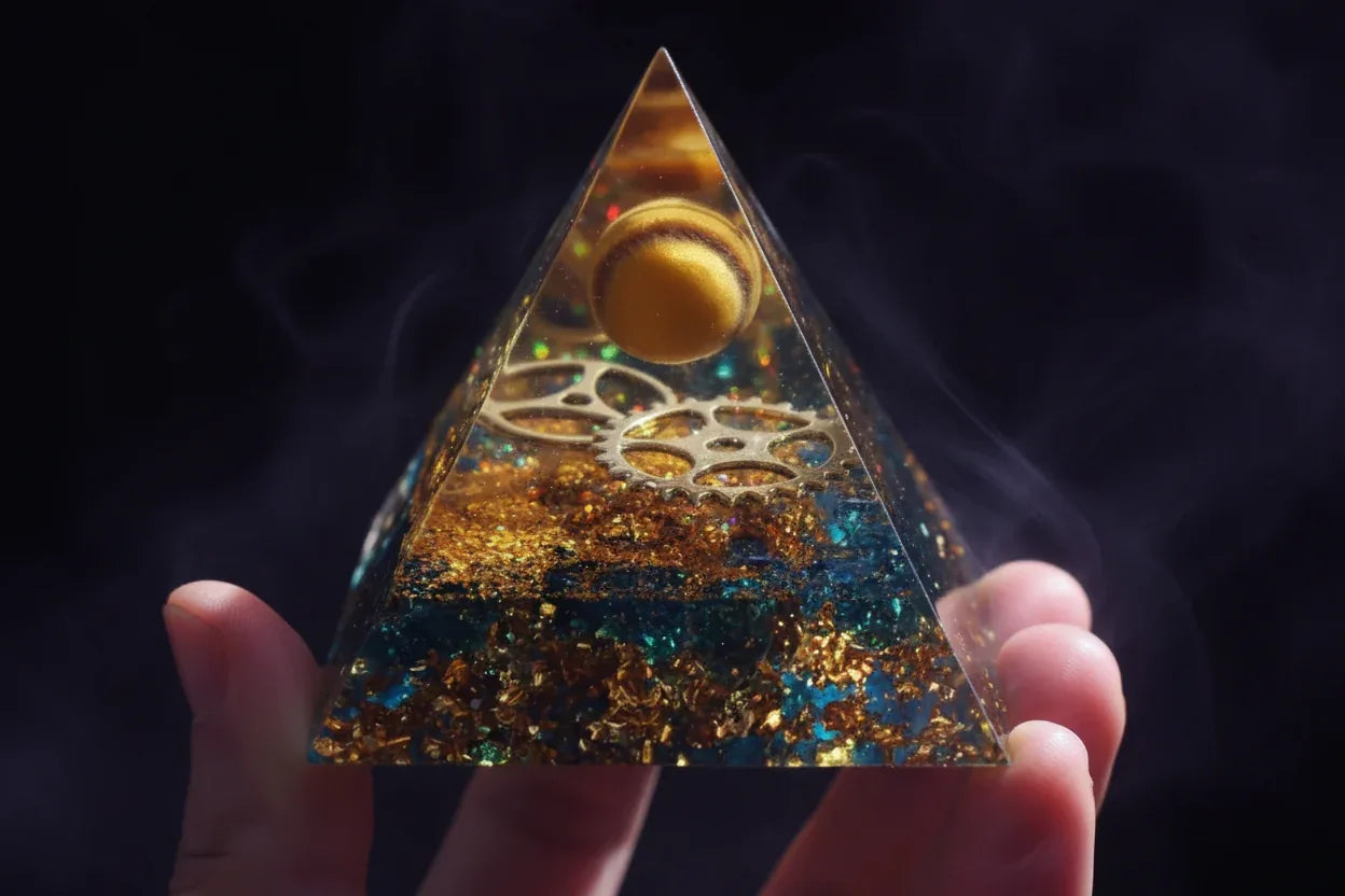 Cosmic Crystal Pyramids - Sorceress Sanctuary A / 6cm-A / 5cm-C / 6cm-B / 6cm-D / 6cm