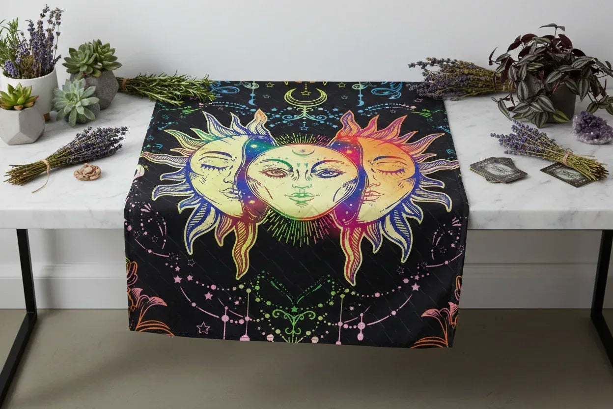 Cosmic Sun Tapestry - Sorceress Sanctuary Colorful / 130*150cm-Colorful / 150*200cm-Colorful / 180*230cm