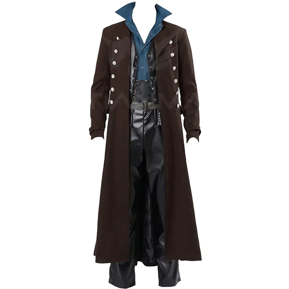Steampunk Retro Wiccan Coat