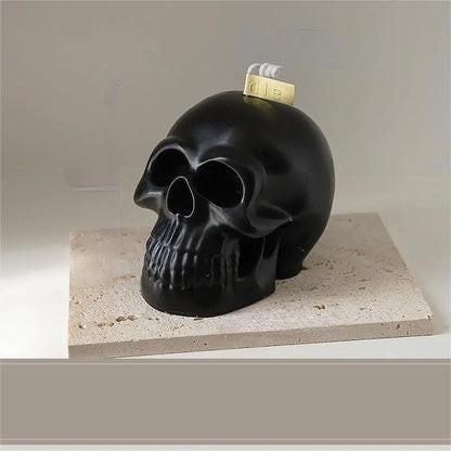 Cursed Skull Candle