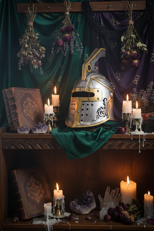 Crusader Knight Helmet - Sorceress Sanctuary Photo Color