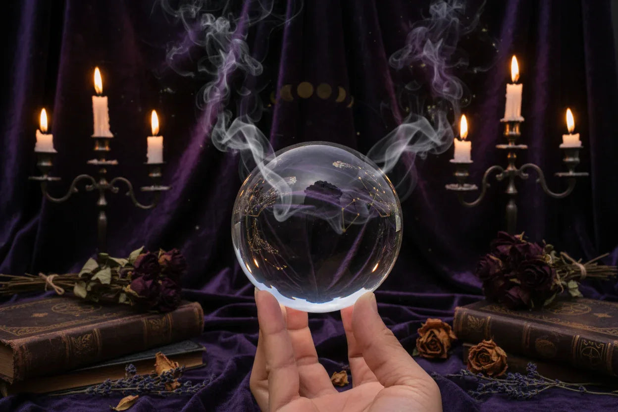 Crystal Ball - Sorceress Sanctuary 30mm-40mm-50mm-60mm-80mm
