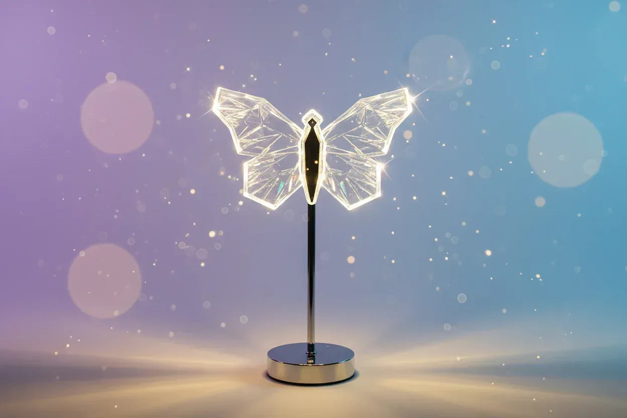 Crystal Butterfly Light - Sorceress Sanctuary 3w / USB plug-3w / USB charging