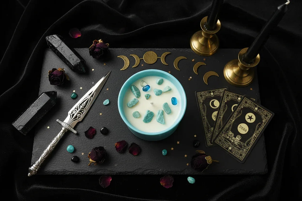 Crystal Flower Candle - Sorceress Sanctuary Colorful Cup Gift Box: 7 * 5cm = diameter * height / Soy wax: fruit blood orange-Colorful Cup Gift Box: 7 * 5cm = diameter * height / Handmade shape: Green Grape-Colorful Cup Gift Box: 7 * 5cm = diameter * height / Crystal Stone: British pear freesia-Colorful Cup Gift Box: 7 * 5cm = diameter * height / Handmade shape: Coffee Fragrance-Colorful Cup Gift Box: 7 * 5cm = diameter * height / Soy wax: Verbena