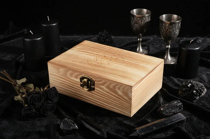 Crystal Healing Box (11 Pieces) - Sorceress Sanctuary natural