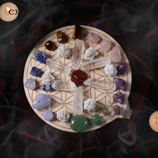 Crystal Yoga Set - Sorceress Sanctuary C1-C3-E-B1-C2